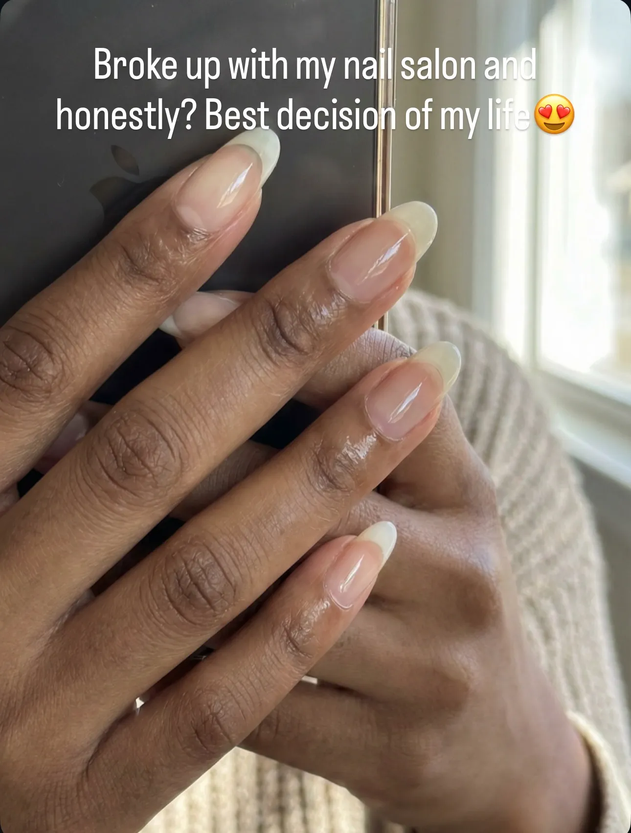 After — salon-quality nails with OPAL