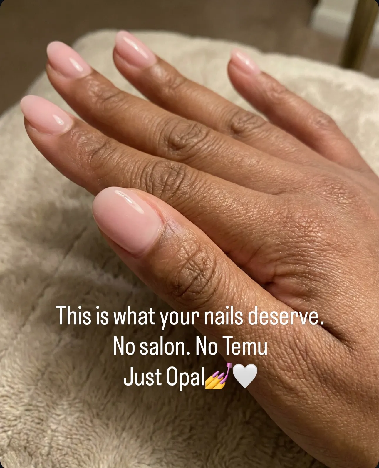 After — salon-quality nails with OPAL